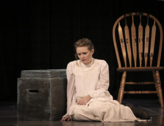 Looking for Lilith Theatre Company presents Crossing Mountains, an original LFL production. Directed by Kathi E.B. Ellis. Photo by Holly Stone. Looking for Lilith Theatre Company presents Crossing Mountains, an original LFL production. Directed by Kathi E.B. Ellis. Photo by Holly Stone.